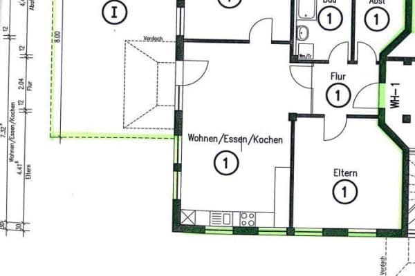 Prenájom bytu 3-izbový 96 m², Tuninger Straße 36, Tuningen Prenájom bytu 3-izbový 96 m², Tuninger Straße 36, Tuningen