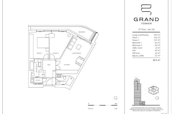 Prenájom bytu 3-izbový 82 m², Europa-Allee 2, Frankfurt am Main, Hesensko Prenájom bytu 3-izbový 82 m², Europa-Allee 2, Frankfurt am Main, Hesensko