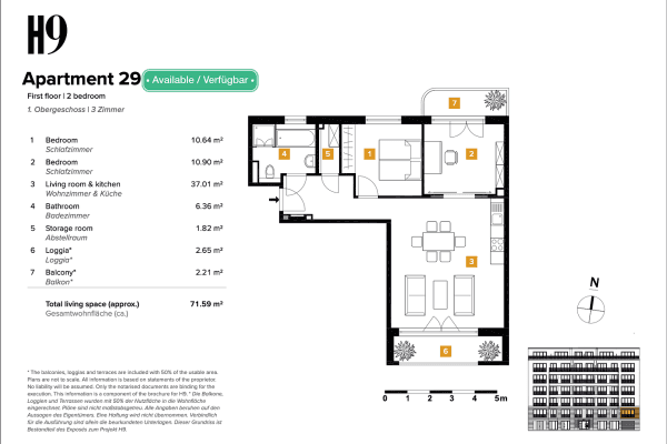 Predaj bytu 3-izbový 72 m², Hohenstaufenstr. 9, Berlin, Berlín Predaj bytu 3-izbový 72 m², Hohenstaufenstr. 9, Berlin, Berlín