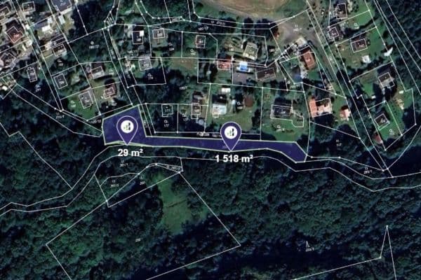 Predaj pozemku 1.839 m², Velké Chvojno Predaj pozemku 1.839 m², Velké Chvojno