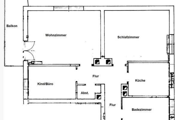 Prenájom bytu 2-izbový 58 m², Merianstr. 31, München, Bavorsko Prenájom bytu 2-izbový 58 m², Merianstr. 31, München, Bavorsko