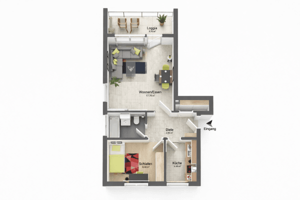 Predaj bytu 2-izbový 42 m², Frank-Wedekind-Straße 00, Wiesbaden, Hesensko Predaj bytu 2-izbový 42 m², Frank-Wedekind-Straße 00, Wiesbaden, Hesensko