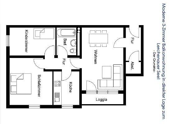 Predaj bytu 3-izbový 73 m², Franz-Fackler-Str. 6, München, Bavorsko Predaj bytu 3-izbový 73 m², Franz-Fackler-Str. 6, München, Bavorsko
