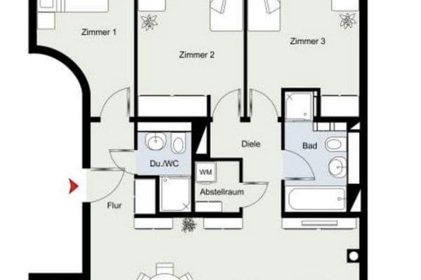 Predaj bytu 4-izbový 105 m², Pistoriusstr. 111, Berlin, Berlín Predaj bytu 4-izbový 105 m², Pistoriusstr. 111, Berlin, Berlín