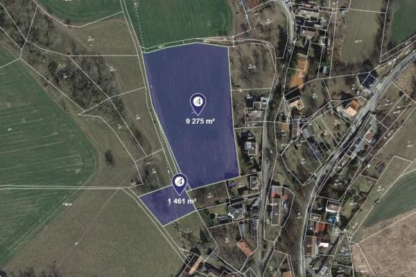 Predaj pozemku 2.684 m², Nové Dvory, Středočeský kraj Predaj pozemku 2.684 m², Nové Dvory, Středočeský kraj