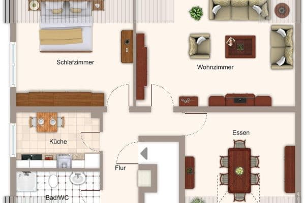 Prenájom bytu 3-izbový 68 m², Kirchhohl 33, Vallendar Prenájom bytu 3-izbový 68 m², Kirchhohl 33, Vallendar