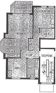 Prenájom bytu 3-izbový 77 m², Asternweg 11, Schönebeck Prenájom bytu 3-izbový 77 m², Asternweg 11, Schönebeck