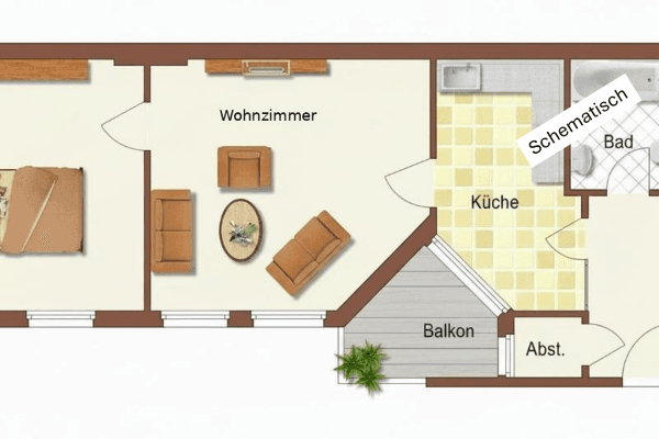 Prenájom bytu 2-izbový 61 m², Immermannstraße 4, Magdeburg, Sasko-Anhaltsko Prenájom bytu 2-izbový 61 m², Immermannstraße 4, Magdeburg, Sasko-Anhaltsko