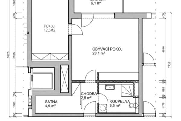 Predaj bytu 2-izbový 49 m², Žitná, Hostivice Predaj bytu 2-izbový 49 m², Žitná, Hostivice