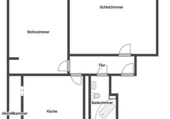 Prenájom bytu 2-izbový 64 m², Brunhildenweg 22, Gelsenkirchen Prenájom bytu 2-izbový 64 m², Brunhildenweg 22, Gelsenkirchen