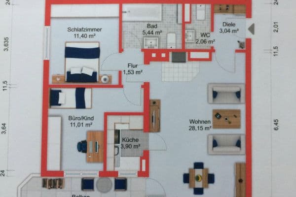 Predaj bytu 3-izbový 72 m², Mittlerer Schafhofweg 28, Frankfurt am Main Predaj bytu 3-izbový 72 m², Mittlerer Schafhofweg 28, Frankfurt am Main