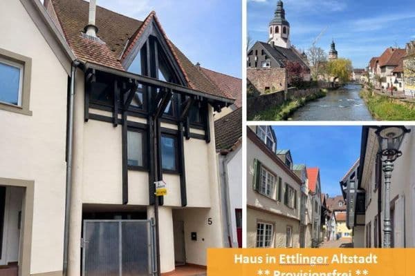 Predaj domu 120 m², pozemek 70 m², Färbergasse 5, Ettlingen Predaj domu 120 m², pozemek 70 m², Färbergasse 5, Ettlingen