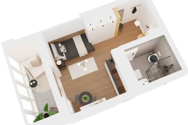 Prenájom bytu 1-izbový 21 m², Enzensbergerstr. 8, Markt Schwaben, Bavorsko Prenájom bytu 1-izbový 21 m², Enzensbergerstr. 8, Markt Schwaben, Bavorsko