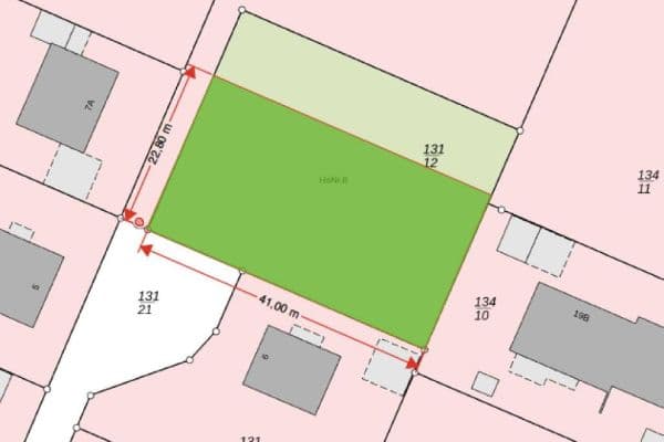 Predaj pozemku 935 m², Malerwinkel 8, Brietlingen Predaj pozemku 935 m², Malerwinkel 8, Brietlingen