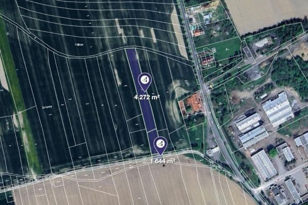 Predaj pozemku 20.493 m², Mirošov Predaj pozemku 20.493 m², Mirošov
