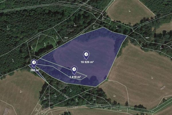 Predaj pozemku 23.579 m², Rudník Predaj pozemku 23.579 m², Rudník