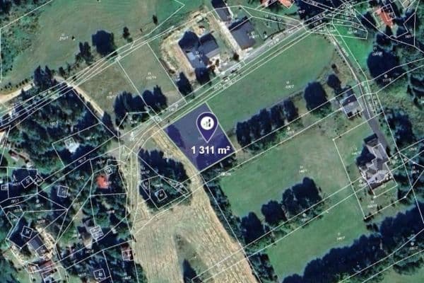 Predaj pozemku 1.311 m², Predaj pozemku 1.311 m²,