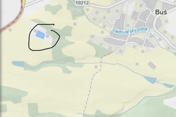 Predaj pozemku 3.500 m², Buš Predaj pozemku 3.500 m², Buš
