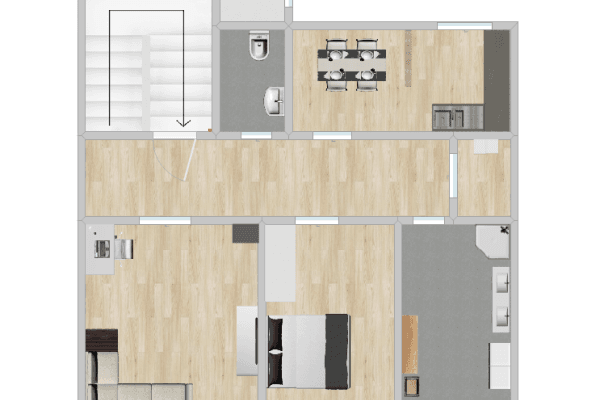Prenájom bytu 2-izbový 65 m², Meißner Straße 13, Zehren Prenájom bytu 2-izbový 65 m², Meißner Straße 13, Zehren