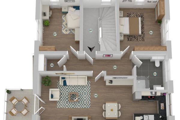 Prenájom bytu 3-izbový 87 m², Schrobenhausener Str. 32, Ingolstadt, Bavorsko Prenájom bytu 3-izbový 87 m², Schrobenhausener Str. 32, Ingolstadt, Bavorsko