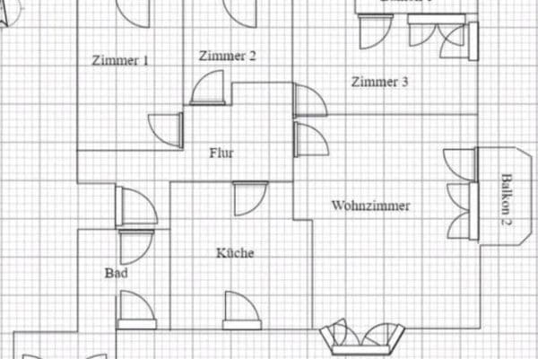 Prenájom bytu 4-izbový 103 m², Industriestraße 11, Haßmersheim Prenájom bytu 4-izbový 103 m², Industriestraße 11, Haßmersheim