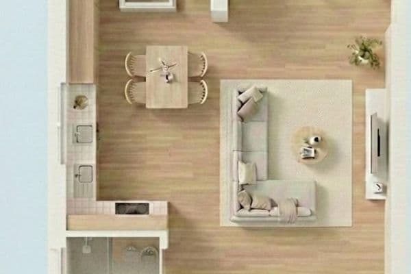 Prenájom bytu 2-izbový 64 m², Mörikestraße 22, Erdmannhausen Prenájom bytu 2-izbový 64 m², Mörikestraße 22, Erdmannhausen