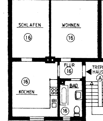 Prenájom bytu 2-izbový 50 m², Münchener Str. 45, Gelsenkirchen Prenájom bytu 2-izbový 50 m², Münchener Str. 45, Gelsenkirchen