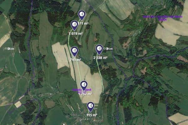 Predaj pozemku 1.358 m², Predaj pozemku 1.358 m²,