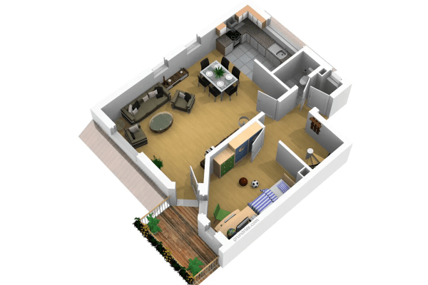 Prenájom bytu 4-izbový 100 m², Hauptstr. 104a, Lohmar Prenájom bytu 4-izbový 100 m², Hauptstr. 104a, Lohmar