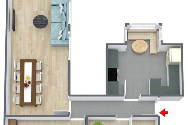 Prenájom bytu 3-izbový 80 m², Wormser Straße 24, Nackenheim Prenájom bytu 3-izbový 80 m², Wormser Straße 24, Nackenheim