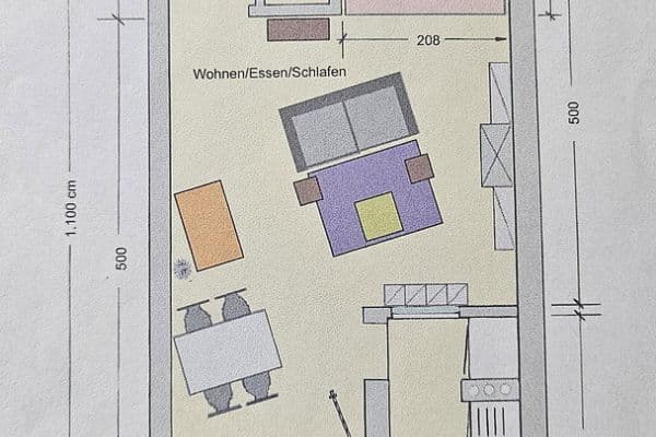 Prenájom bytu 1-izbový 42 m², Münchinger Weg 9, Schwieberdingen Prenájom bytu 1-izbový 42 m², Münchinger Weg 9, Schwieberdingen