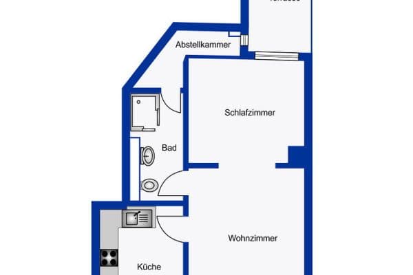 Prenájom bytu 2-izbový 55 m², Wrangelstraße 65, Hamburg Prenájom bytu 2-izbový 55 m², Wrangelstraße 65, Hamburg