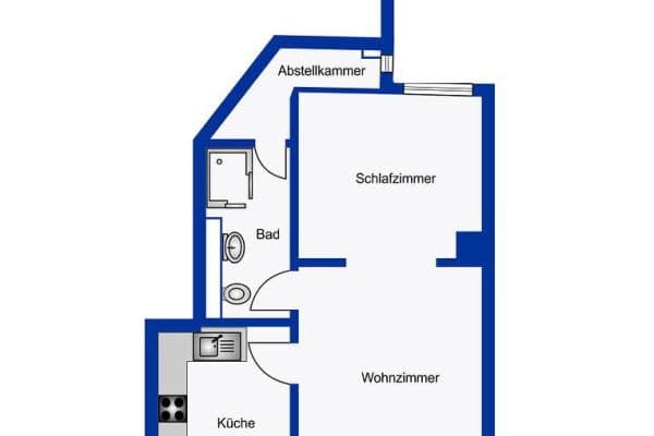 Predaj bytu 2-izbový 55 m², Wrangelstraße 65, Hamburg, Hamburg Predaj bytu 2-izbový 55 m², Wrangelstraße 65, Hamburg, Hamburg