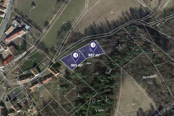 Predaj pozemku 1.543 m², Brodec Predaj pozemku 1.543 m², Brodec