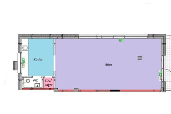Prenájom nebytového priestoru 64 m², Strandstraße 138, Niendorf Prenájom nebytového priestoru 64 m², Strandstraße 138, Niendorf