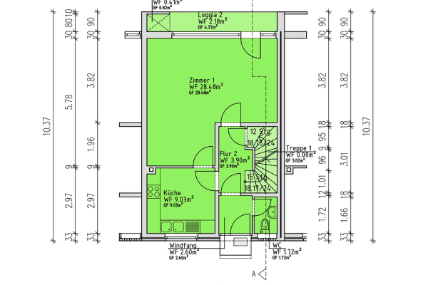 Prenájom domu 95 m², pozemek 243 m², Am Rehmenfeld, Zeven, Dolné Sasko Prenájom domu 95 m², pozemek 243 m², Am Rehmenfeld, Zeven, Dolné Sasko