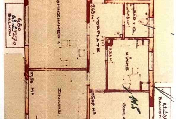 Prenájom bytu 3-izbový 95 m², Herzogenriedstraße 23, Mannheim Prenájom bytu 3-izbový 95 m², Herzogenriedstraße 23, Mannheim