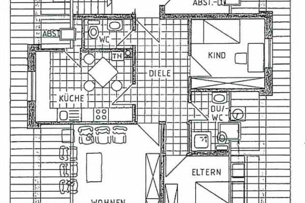 Prenájom bytu 3-izbový 72 m², Hauptstr. 22, Goddert Prenájom bytu 3-izbový 72 m², Hauptstr. 22, Goddert