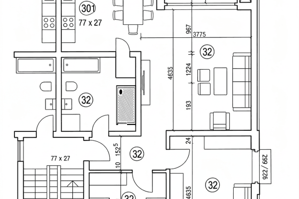 Predaj bytu 3-izbový 86 m², Mielesheide 16, Essen Predaj bytu 3-izbový 86 m², Mielesheide 16, Essen