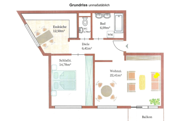 Prenájom bytu 2-izbový 66 m², Calmbacher Straße 2, Böblingen Prenájom bytu 2-izbový 66 m², Calmbacher Straße 2, Böblingen