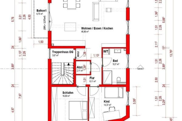 Prenájom bytu 3-izbový 98 m², Kirchgasse 11, Rossdorf (bei Darmstadt) Prenájom bytu 3-izbový 98 m², Kirchgasse 11, Rossdorf (bei Darmstadt)