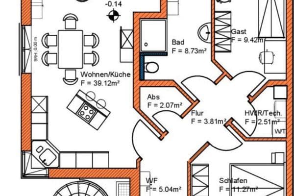 Prenájom bytu 3-izbový 86 m², Gemünden Prenájom bytu 3-izbový 86 m², Gemünden