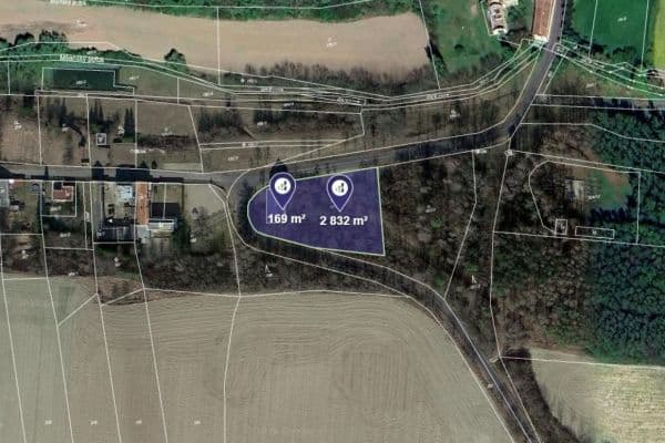 Predaj pozemku 3.001 m², Mšené-lázně Predaj pozemku 3.001 m², Mšené-lázně