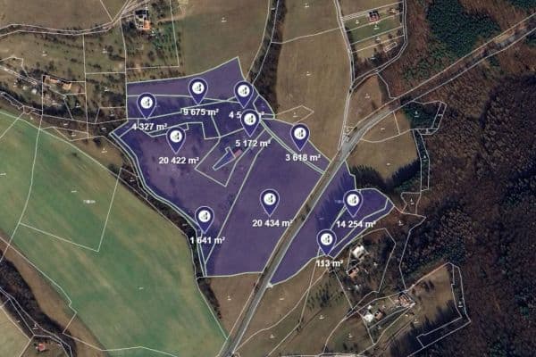 Predaj pozemku 74.531 m², Predaj pozemku 74.531 m²,