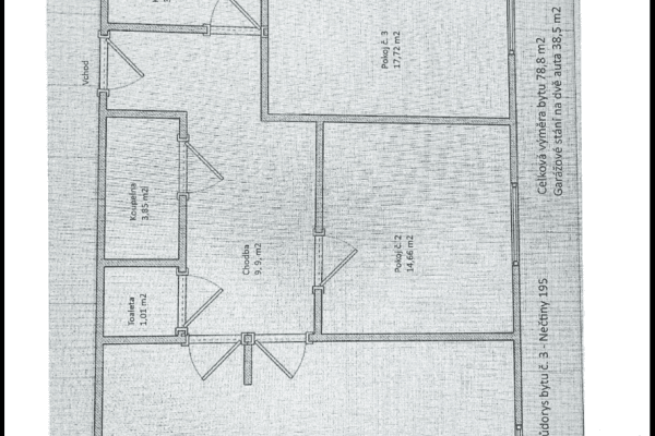 Predaj bytu 3-izbový 79 m², Nečtiny Predaj bytu 3-izbový 79 m², Nečtiny