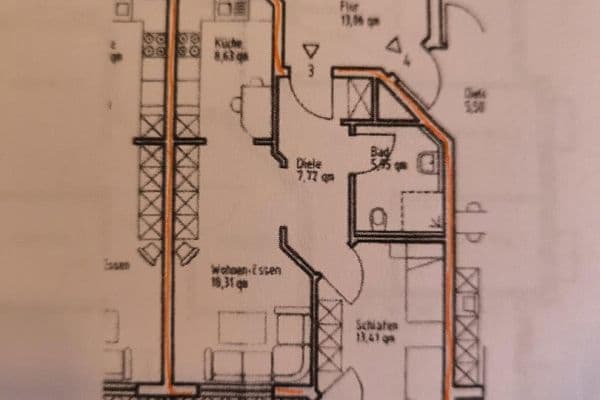 Prenájom bytu 2-izbový 60 m², Altlußheimer Straße 57, Neulußheim Prenájom bytu 2-izbový 60 m², Altlußheimer Straße 57, Neulußheim
