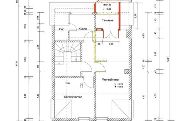 Prenájom bytu 2-izbový 58 m², Urfeystraße 8, Krefeld Prenájom bytu 2-izbový 58 m², Urfeystraße 8, Krefeld