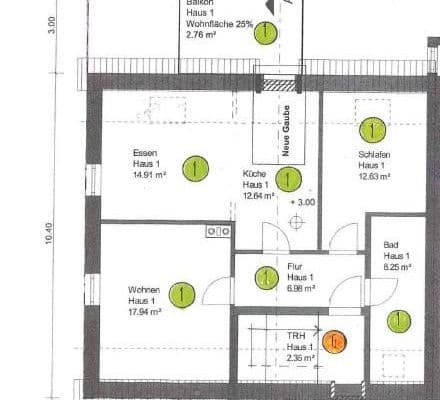 Predaj bytu 4-izbový 70 m², Auf der Adt 10, Saarbrücken Predaj bytu 4-izbový 70 m², Auf der Adt 10, Saarbrücken