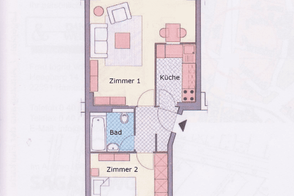 Predaj bytu 2-izbový 44 m², Hamburg, Hamburg Predaj bytu 2-izbový 44 m², Hamburg, Hamburg