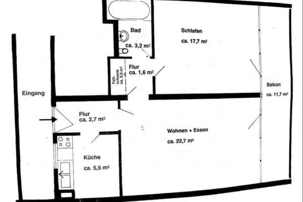 Predaj bytu 2-izbový 60 m², Wiesbaden, Hesensko Predaj bytu 2-izbový 60 m², Wiesbaden, Hesensko